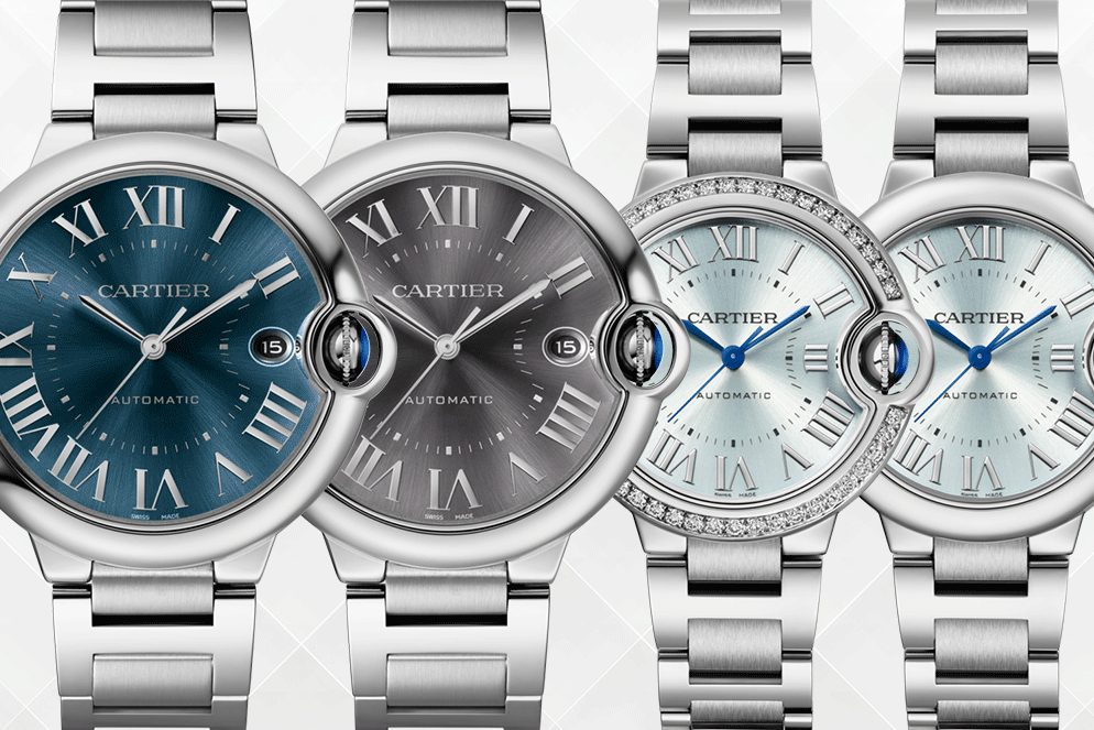 Cartier watches blue sale