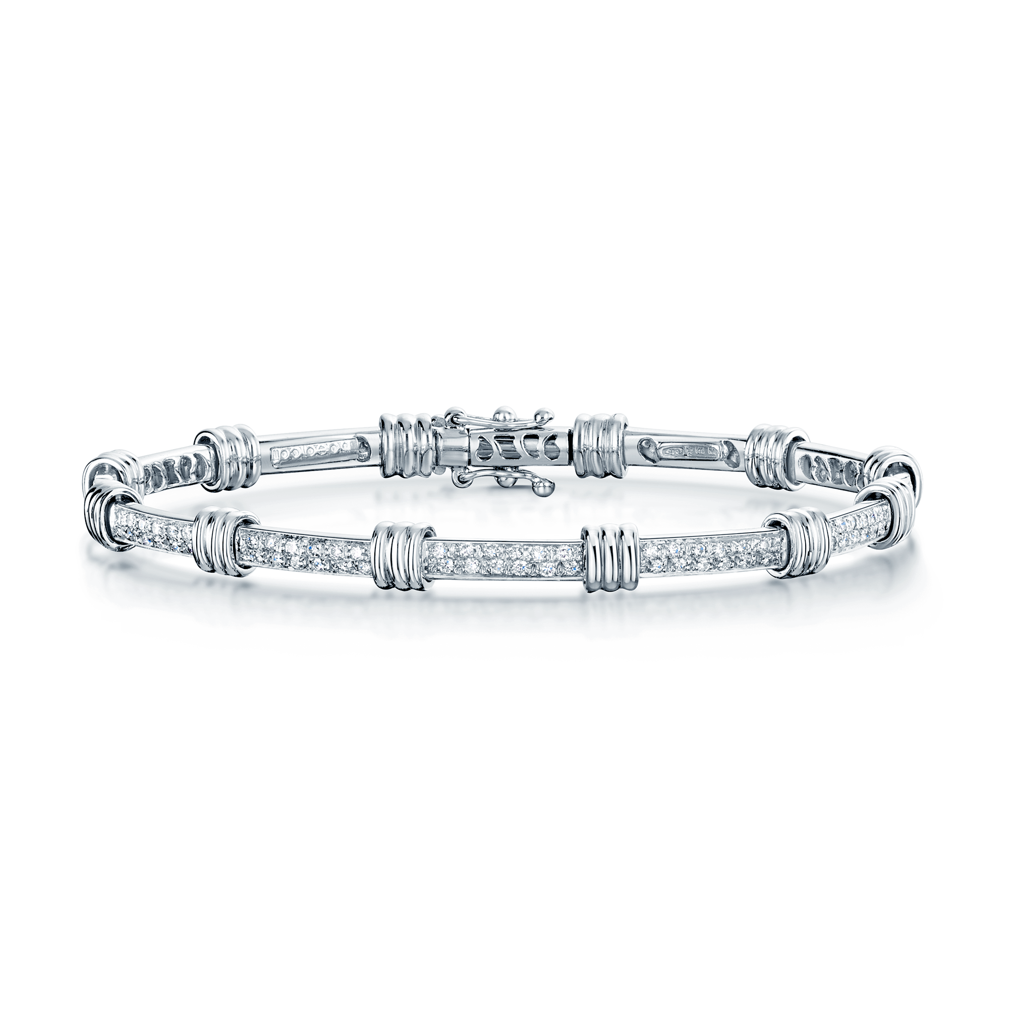 Women's white gold sales diamond bracelets