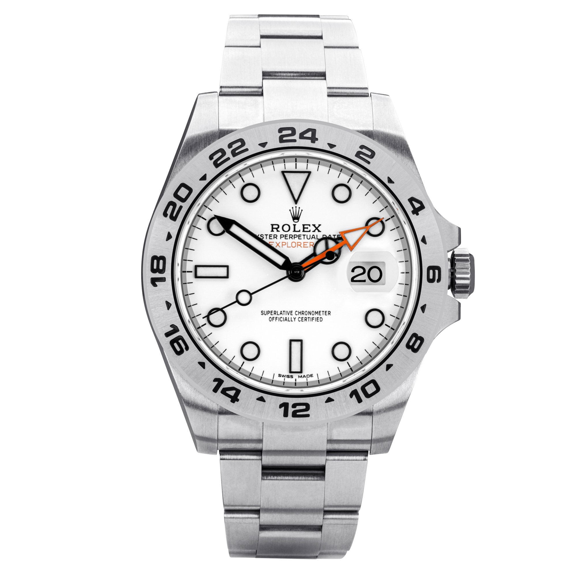 Black rolex explorer ii hot sale