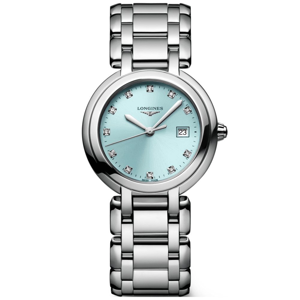 Longines PrimaLuna Steel Ladies Quartz Bracelet Watch