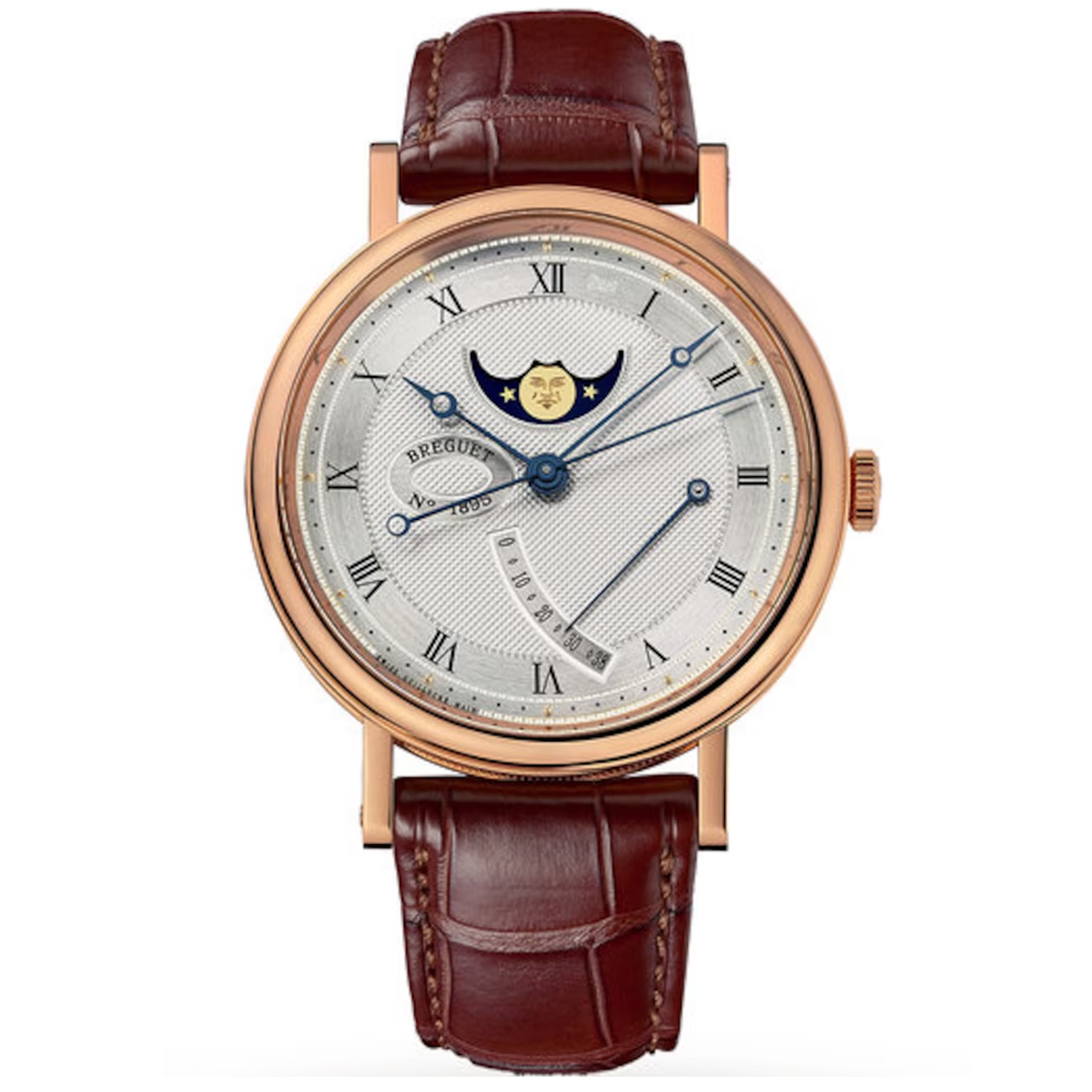 Breguet Classique Moonphase Power Reserve Automatic 39mm Strap Watch