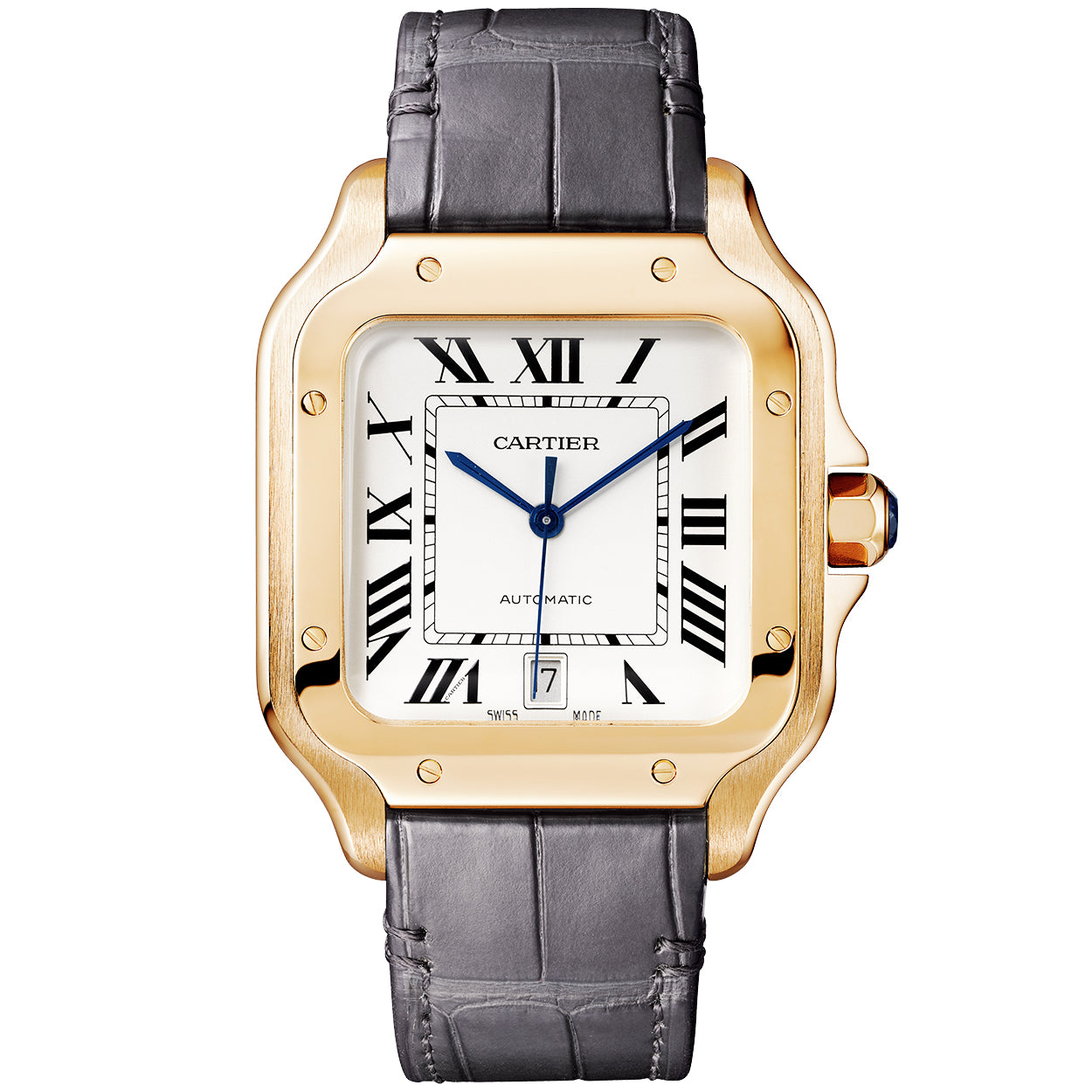 Cartier Santos Large 18ct Rose Gold Watch WGSA0019