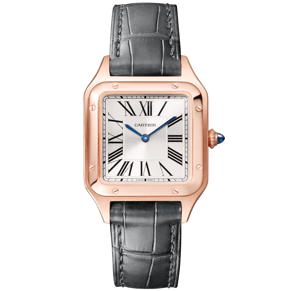 Cartier Santos Dumont Small 18ct Rose Gold Watch WGSA0022