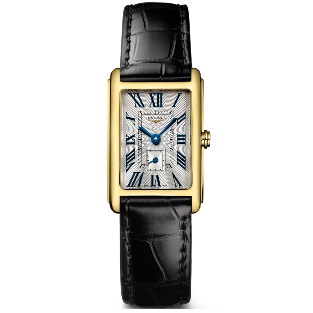 Longines DolceVita 18ct Yellow Gold Quartz Strap Watch