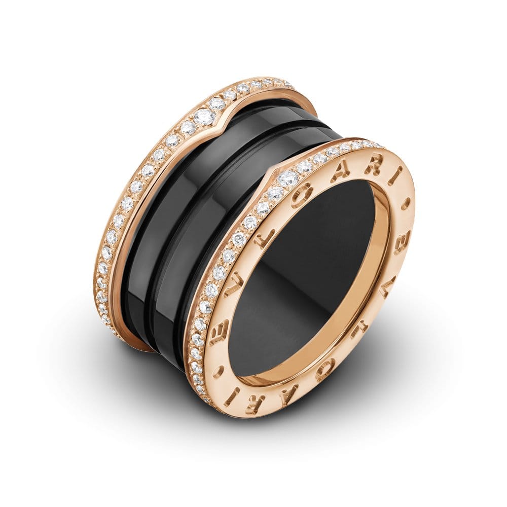 Bvlgari double clearance ring