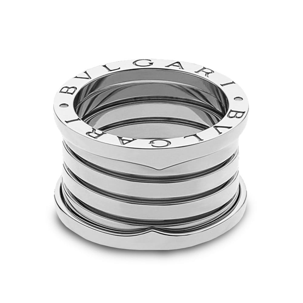 Bvlgari silver rings clearance collection