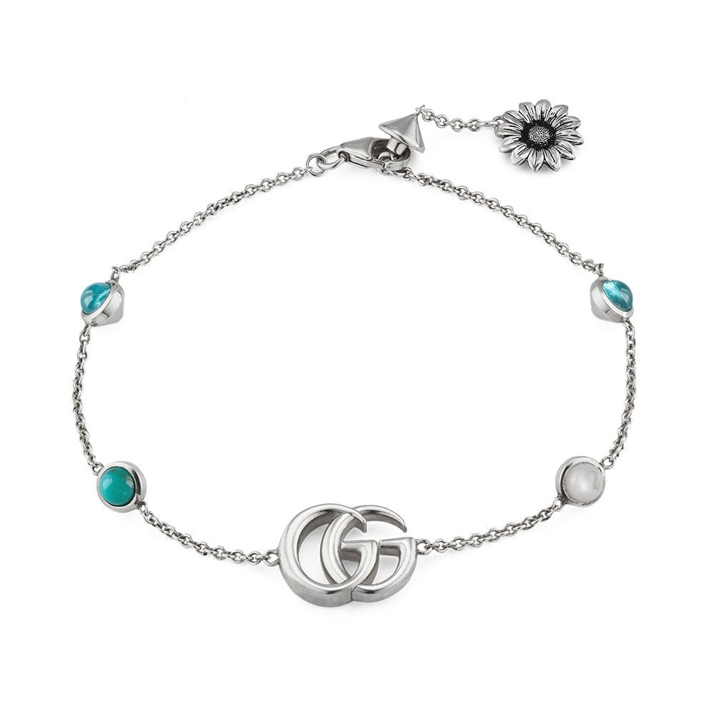 Gucci bracelet deals silver heart