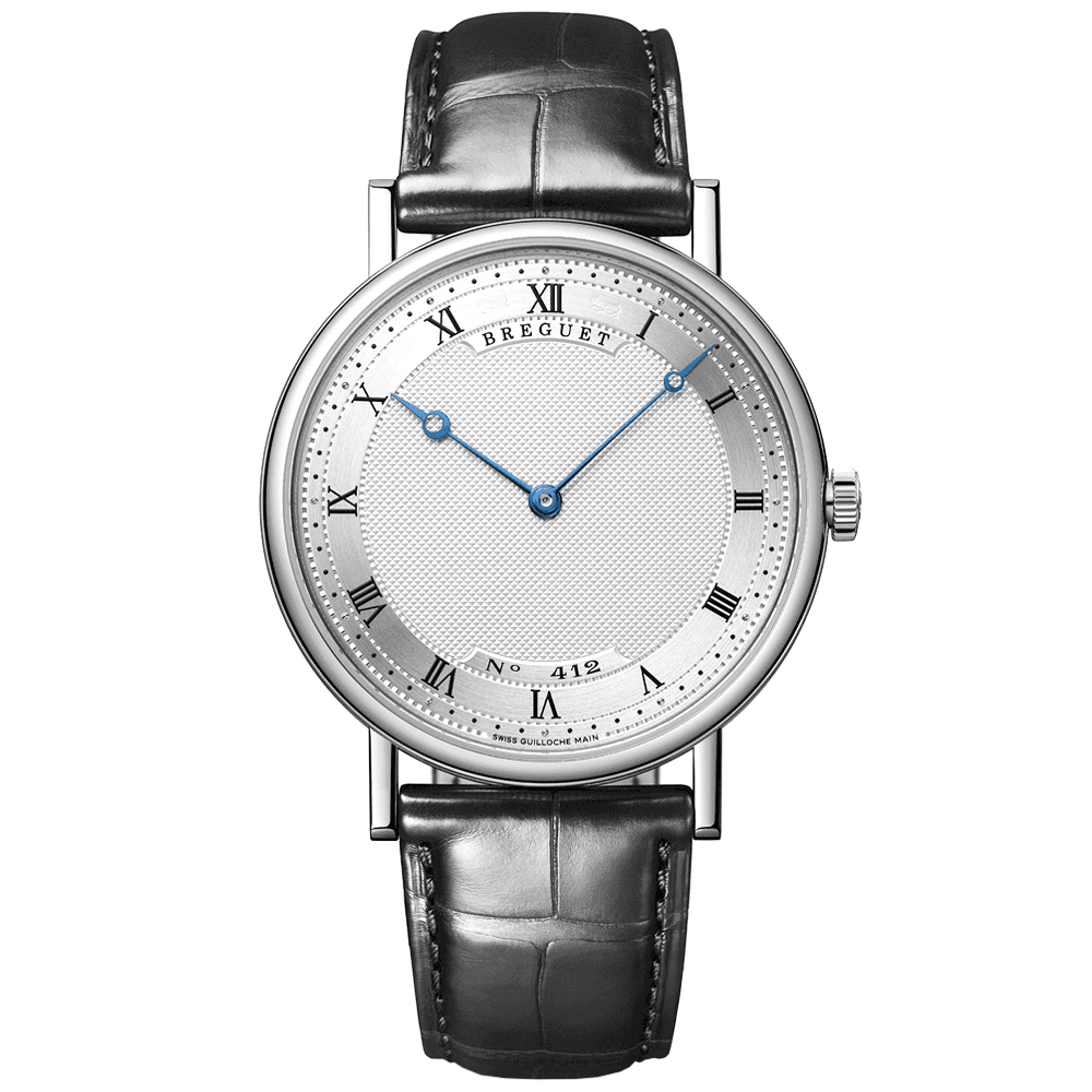 Breguet Classique 38mm 18ct White Gold Silver Dial Watch