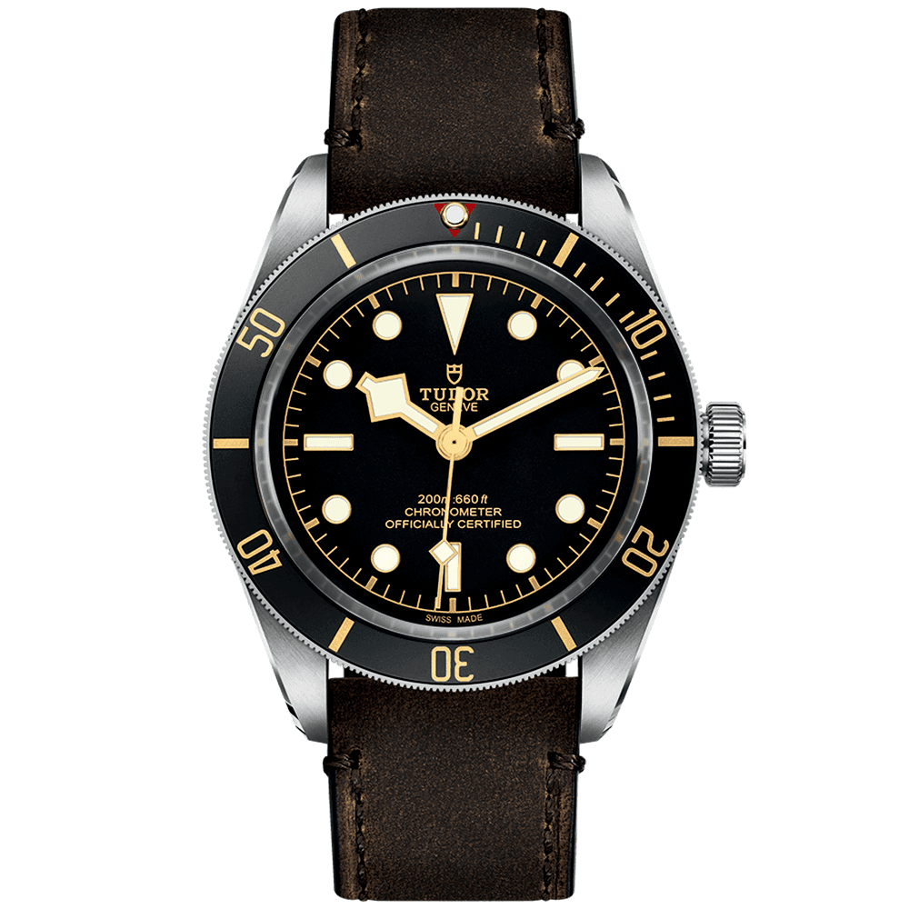 Tudor black 2024 bay strap width