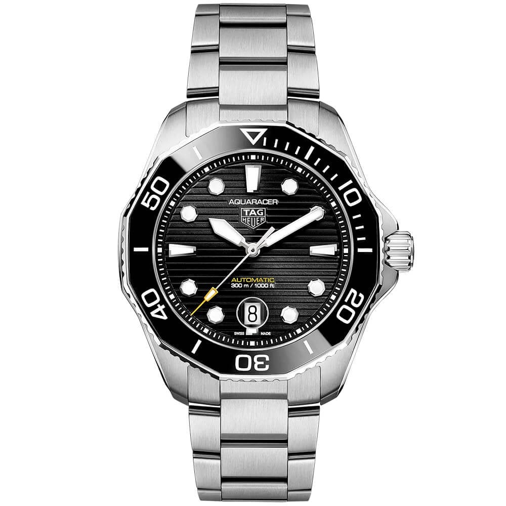 Aquaracer shop black dial