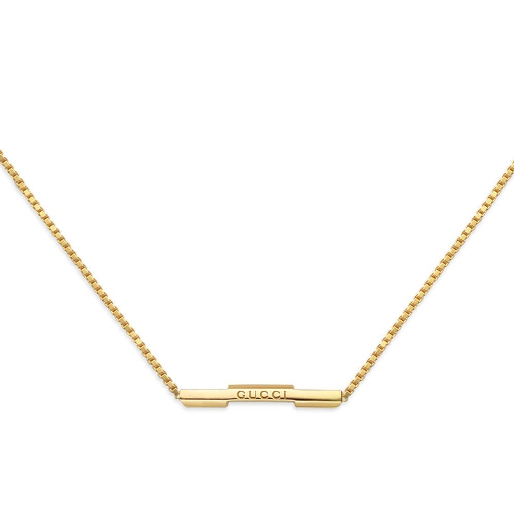 Gucci gold pendant on sale necklaces