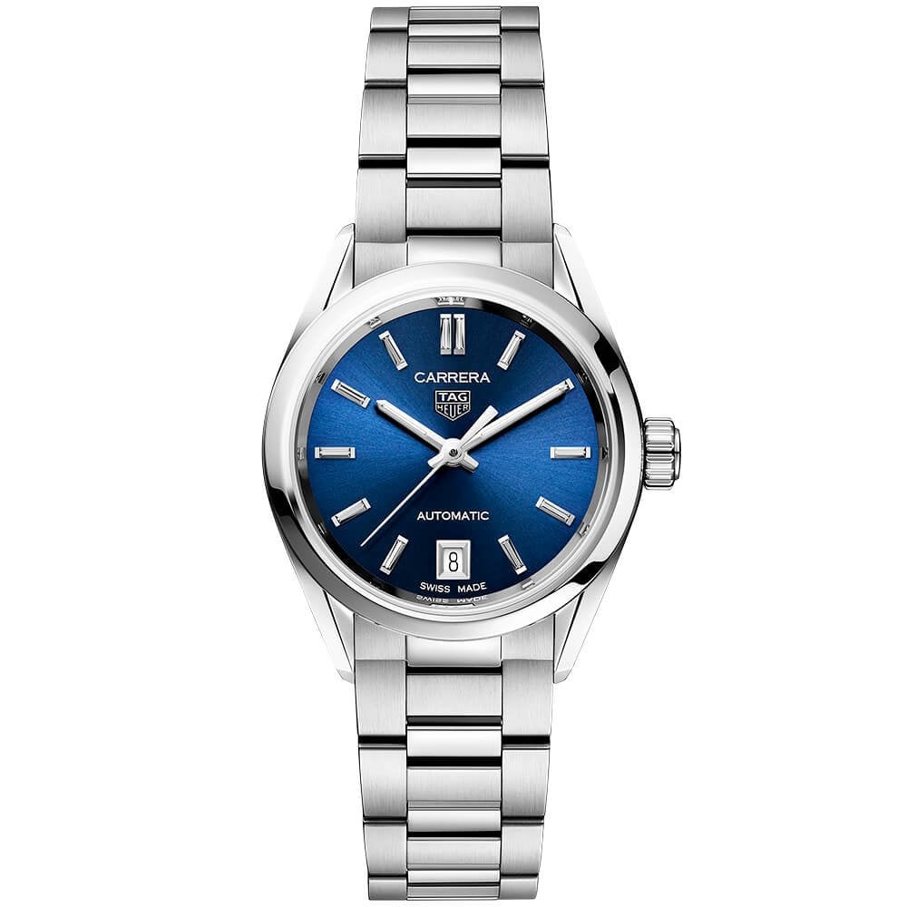 Tag heuer carrera blue on sale dial