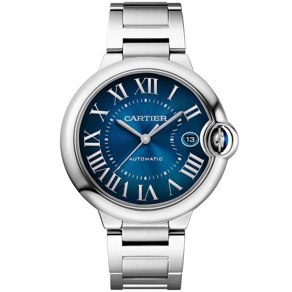 Cartier ballon 2024 bleu blue dial