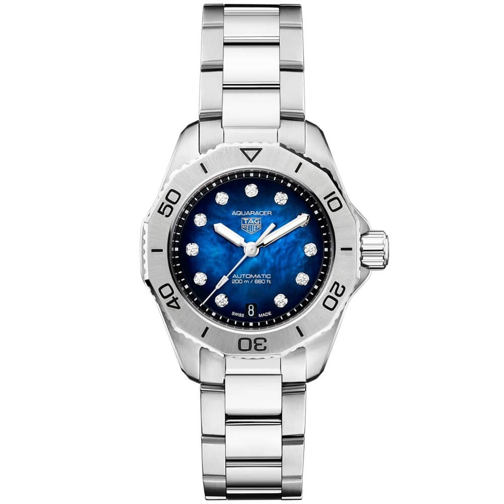 Women's aquaracer diamond on sale watch