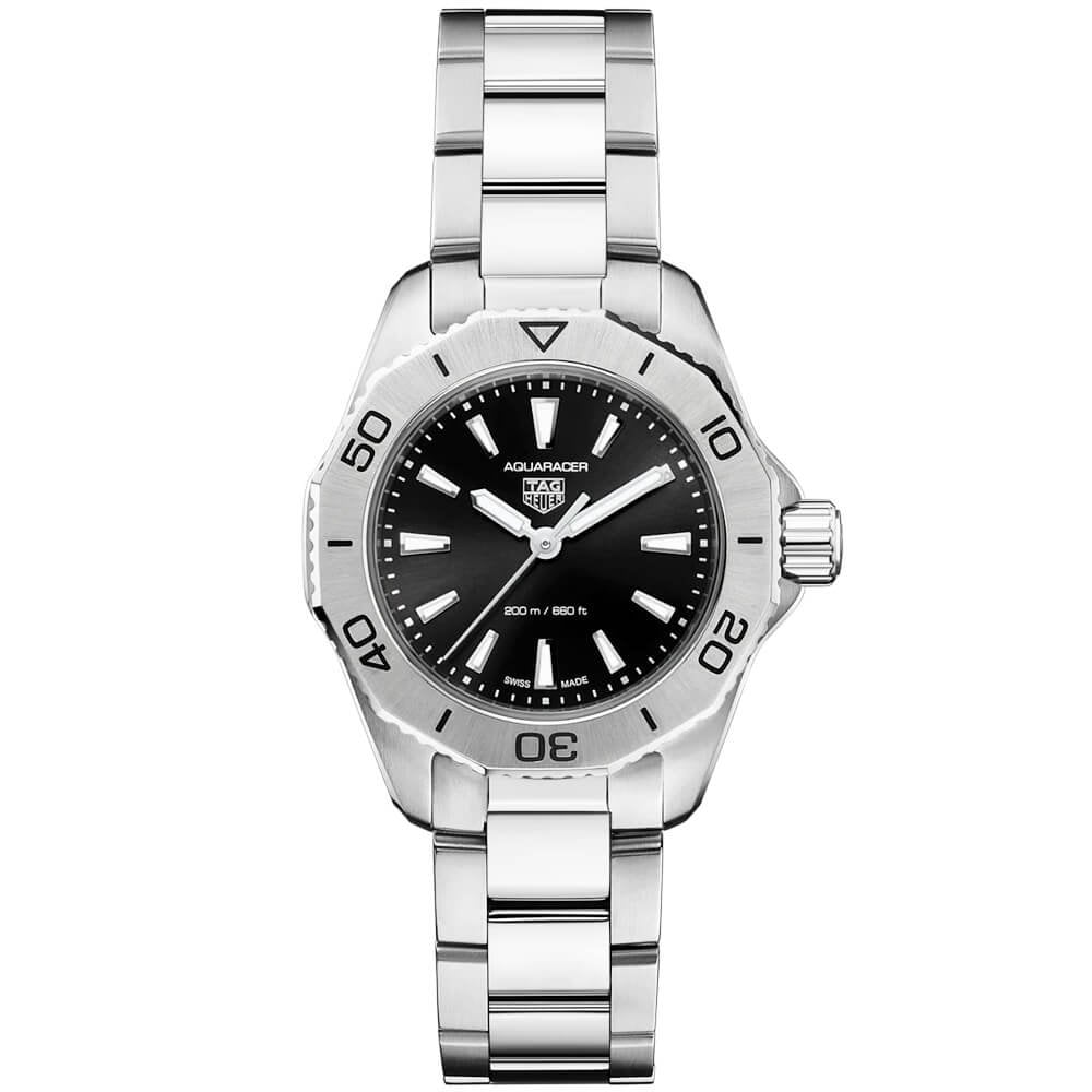 Tag heuer aquaracer on sale ladies black face