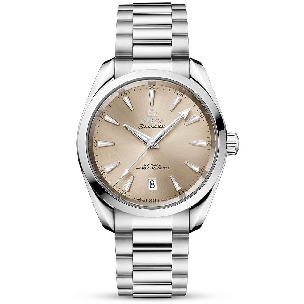 Aqua terra shop silver dial