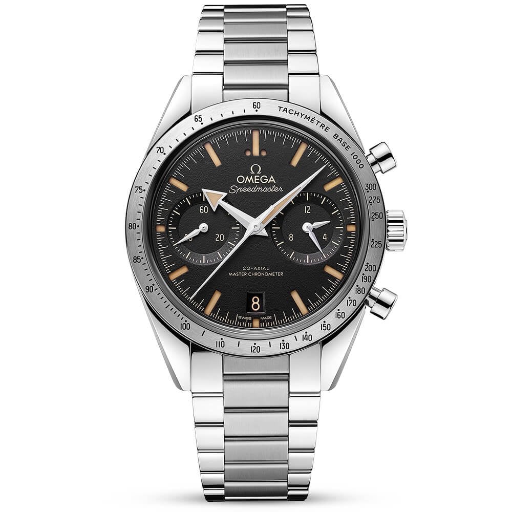 OMEGA Speedmaster 57 40.5mm Black Dial Chronograph Bracelet Watch