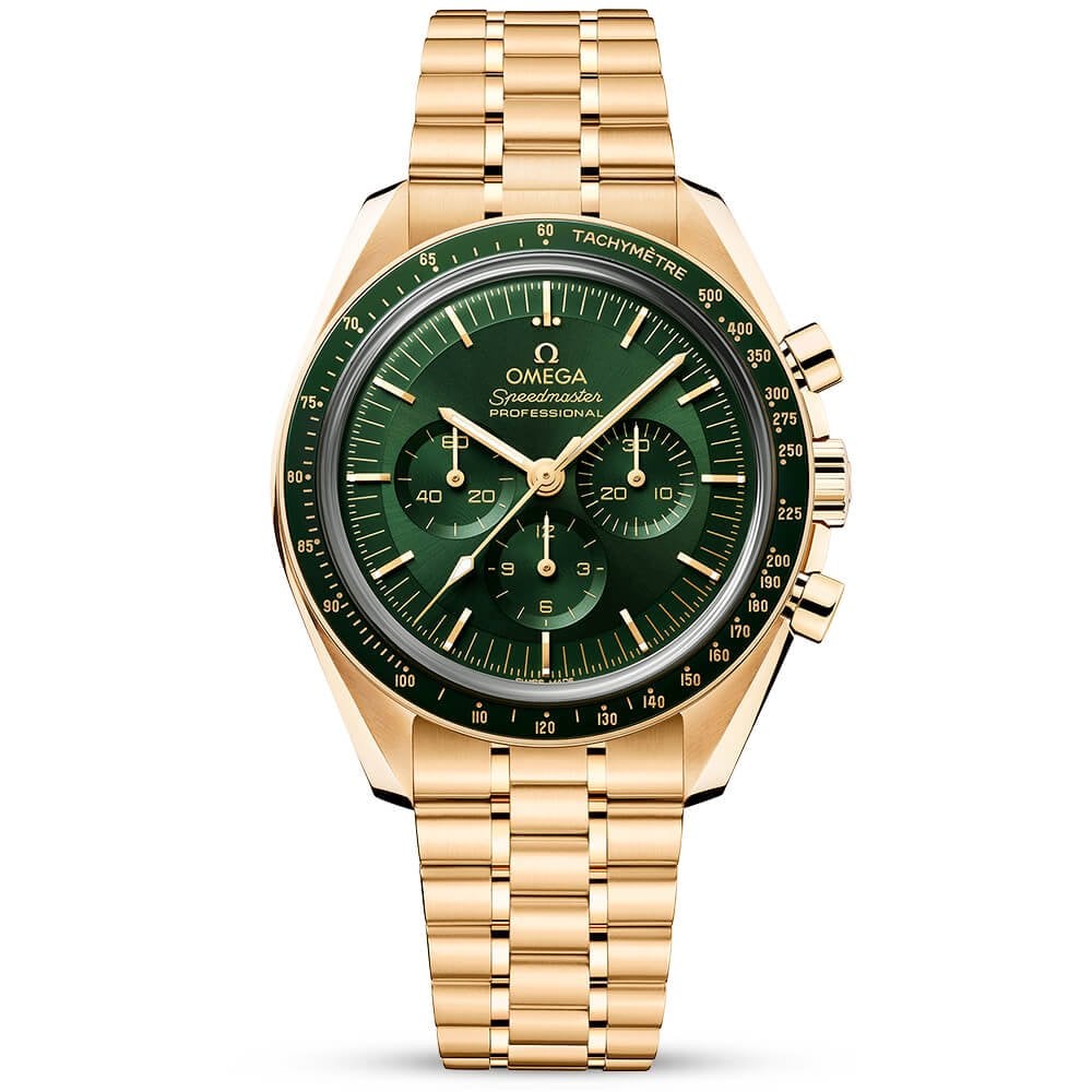 Omega watch green sale