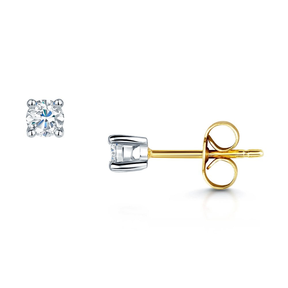 Single hot sale diamond stud