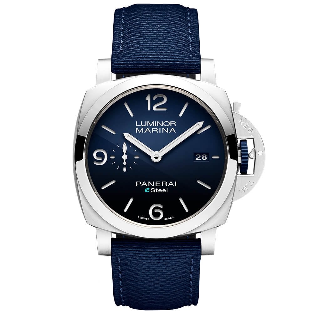 Panerai Luminor Marina ESteel Blu Profondo 44mm Men s Watch