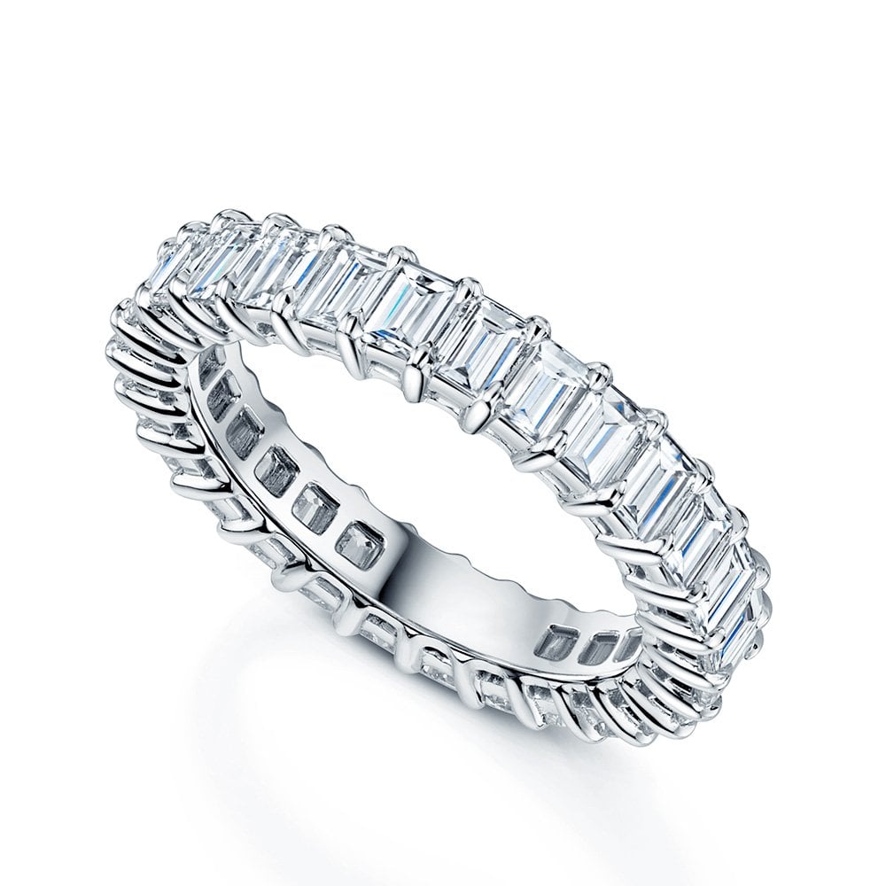 Diamond ring with diamonds sale all around