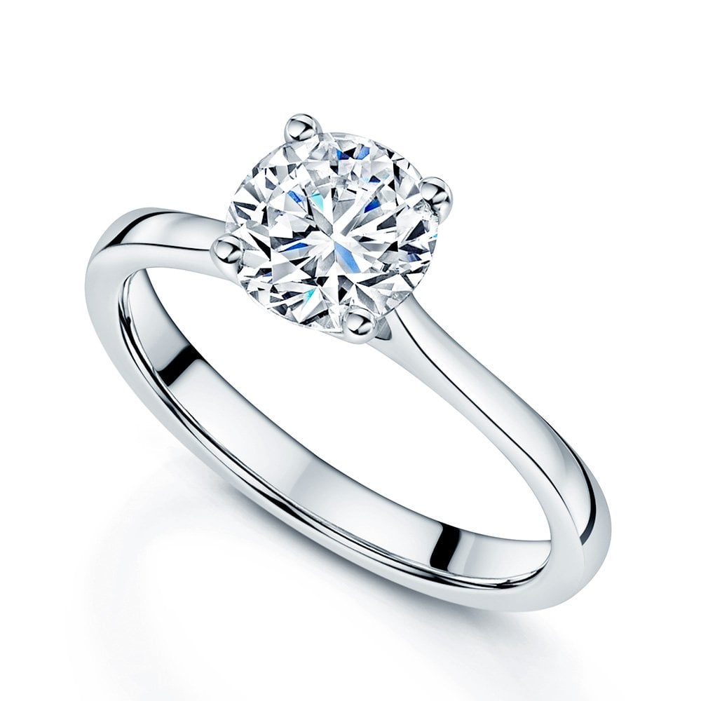 Platinum 2024 solitaire setting