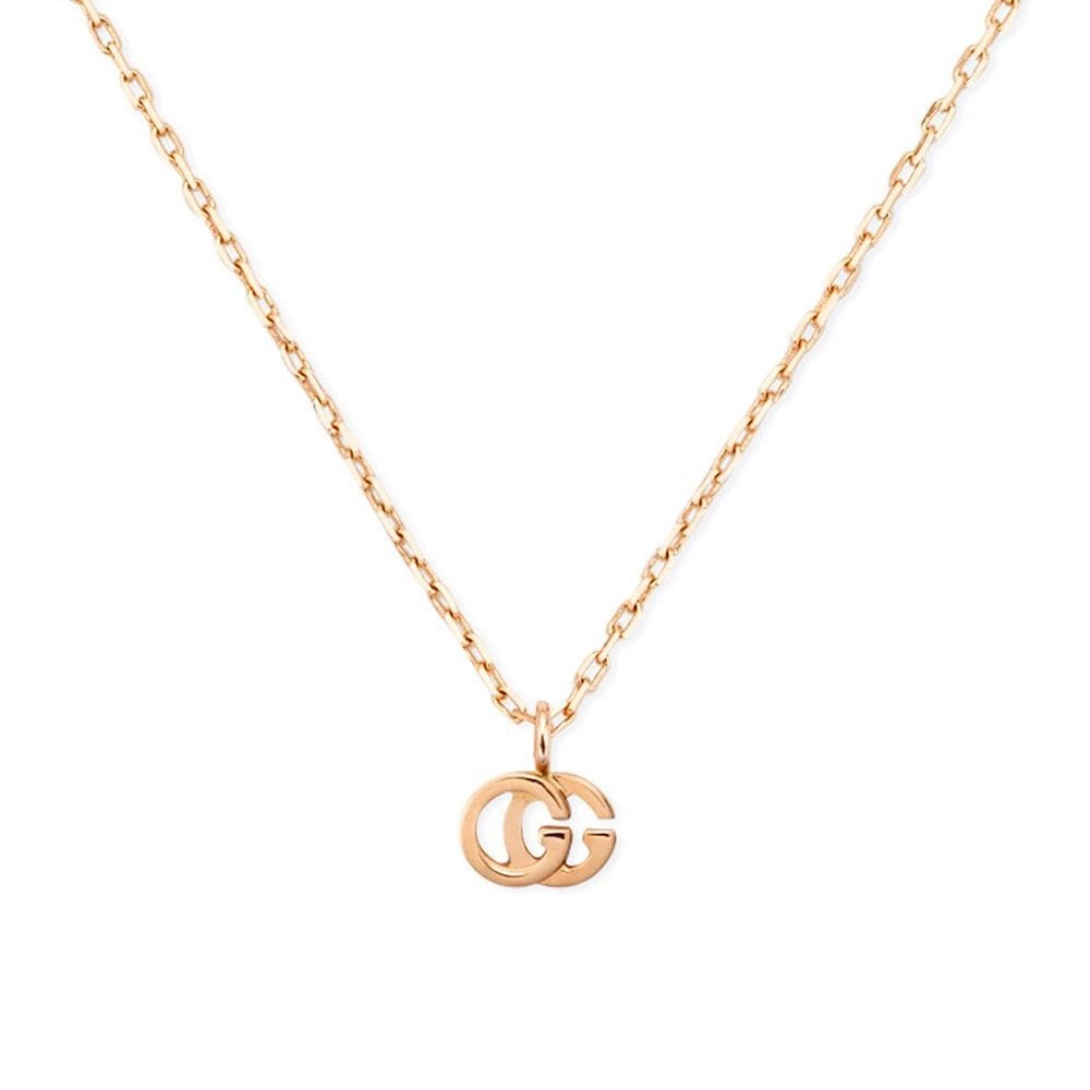 Rose gold store gucci necklace