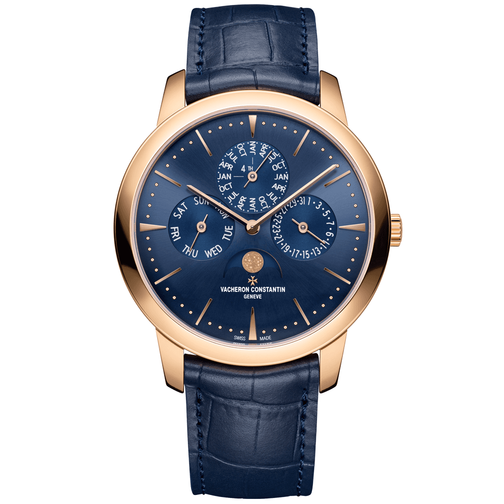 Perpetual calendar discount moon phase watch