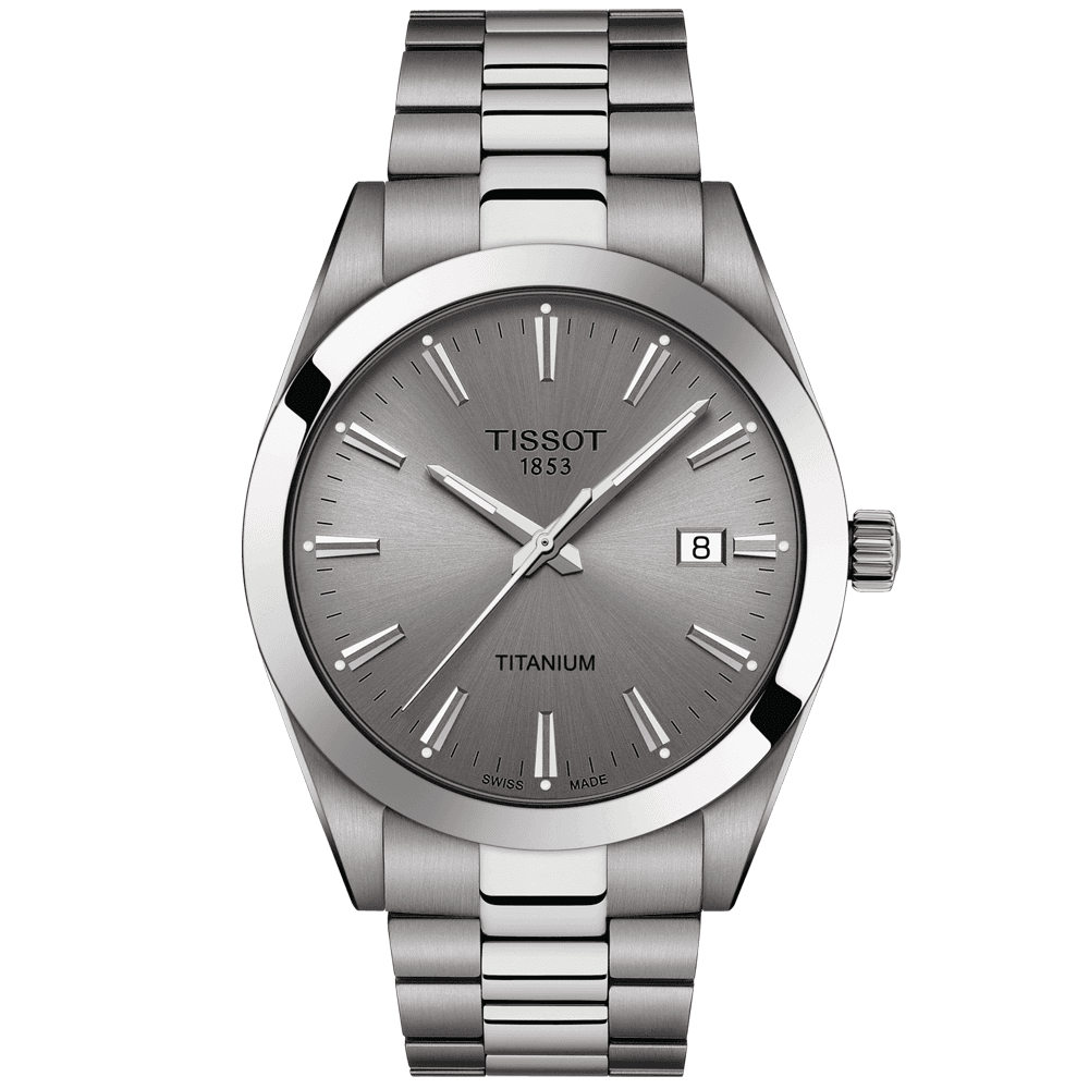 Tissot Gentleman Titanium 40mm Quartz Bracelet Watch