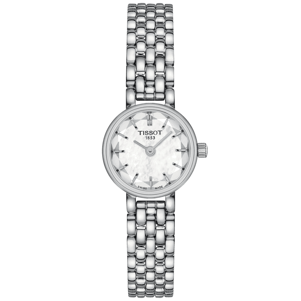 Tissot Lovely Steel Ladies Quartz Mother of Pearl Dial Watch