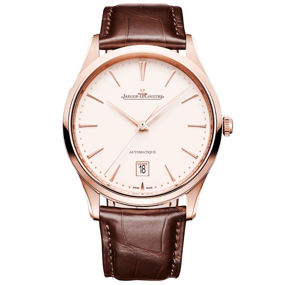 Jaeger LeCoultre Master Ultra Thin Date 39mm 18ct Pink Gold Watch