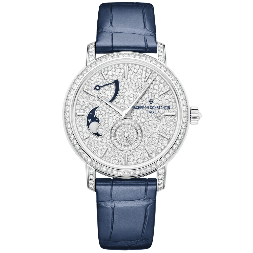 Vacheron Constantin Traditionnelle Moon Phase 18ct White Gold