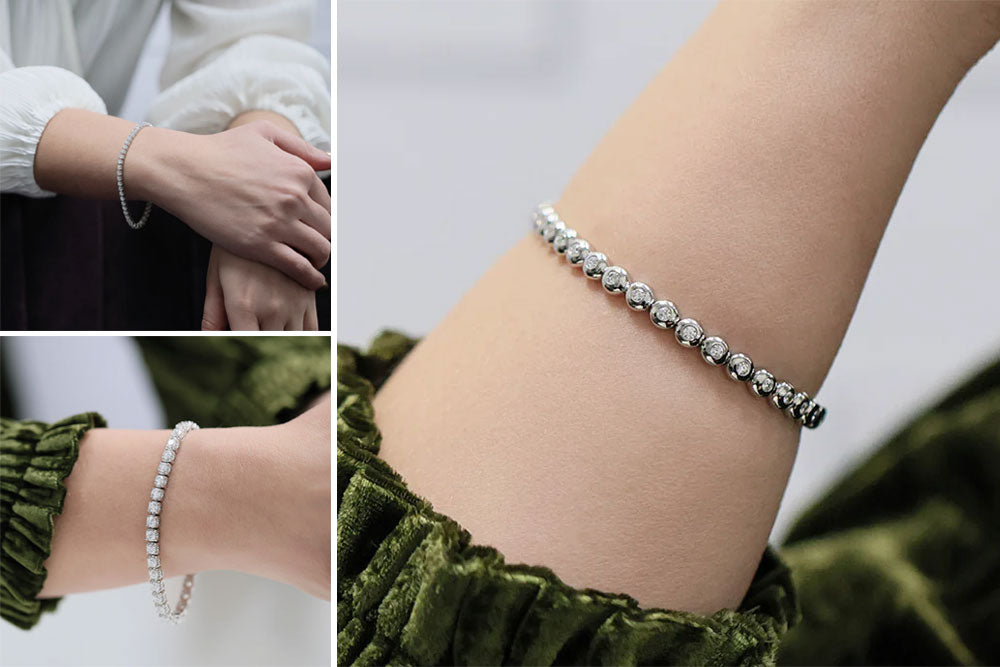 A Journey of Elegance and Celebrity Influence through Diamond Tennis Bracelets