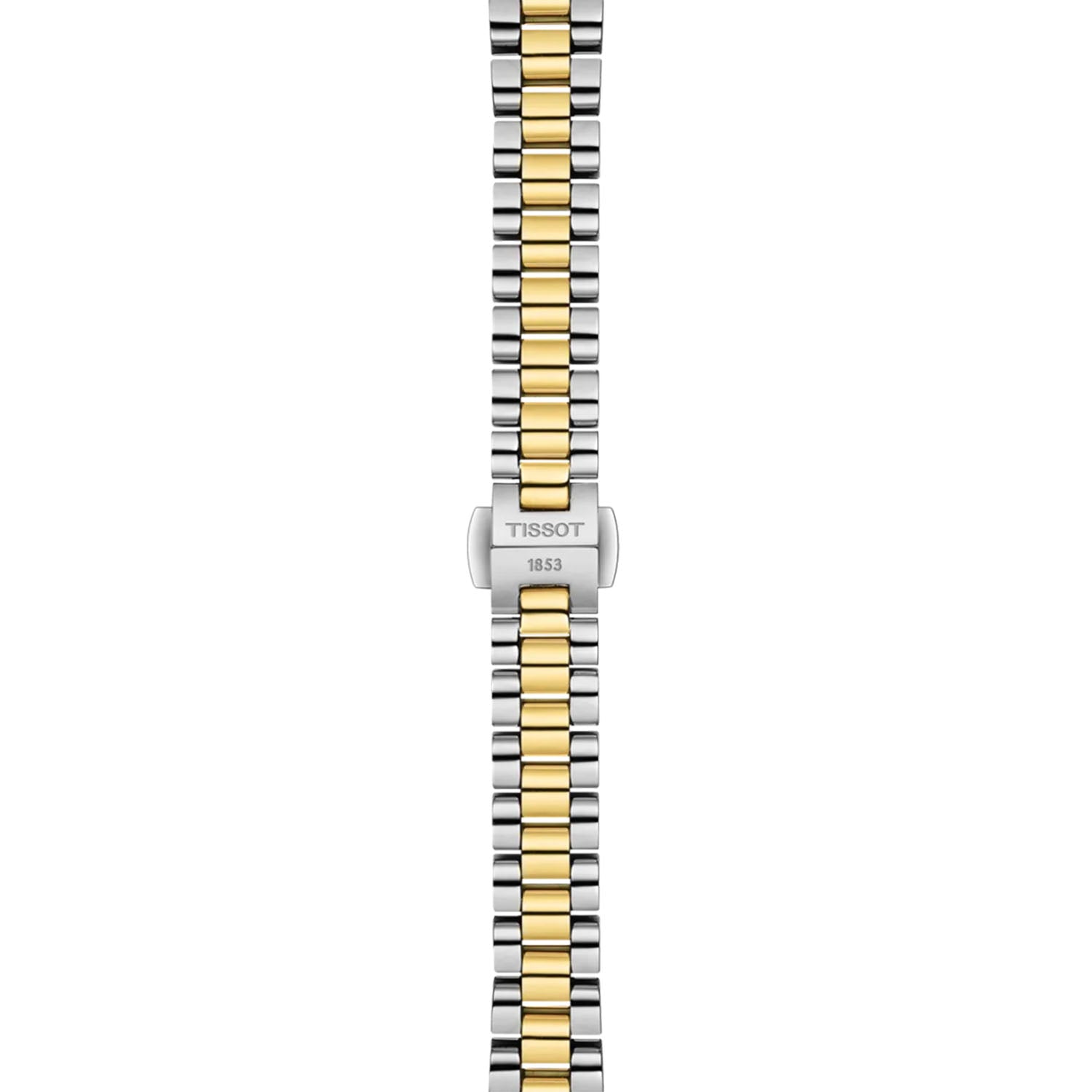 Tissot Desire Small Lady 28mm Steel/Yellow Gold PVD Dial Bracelet Watch - Berry's Jewellers