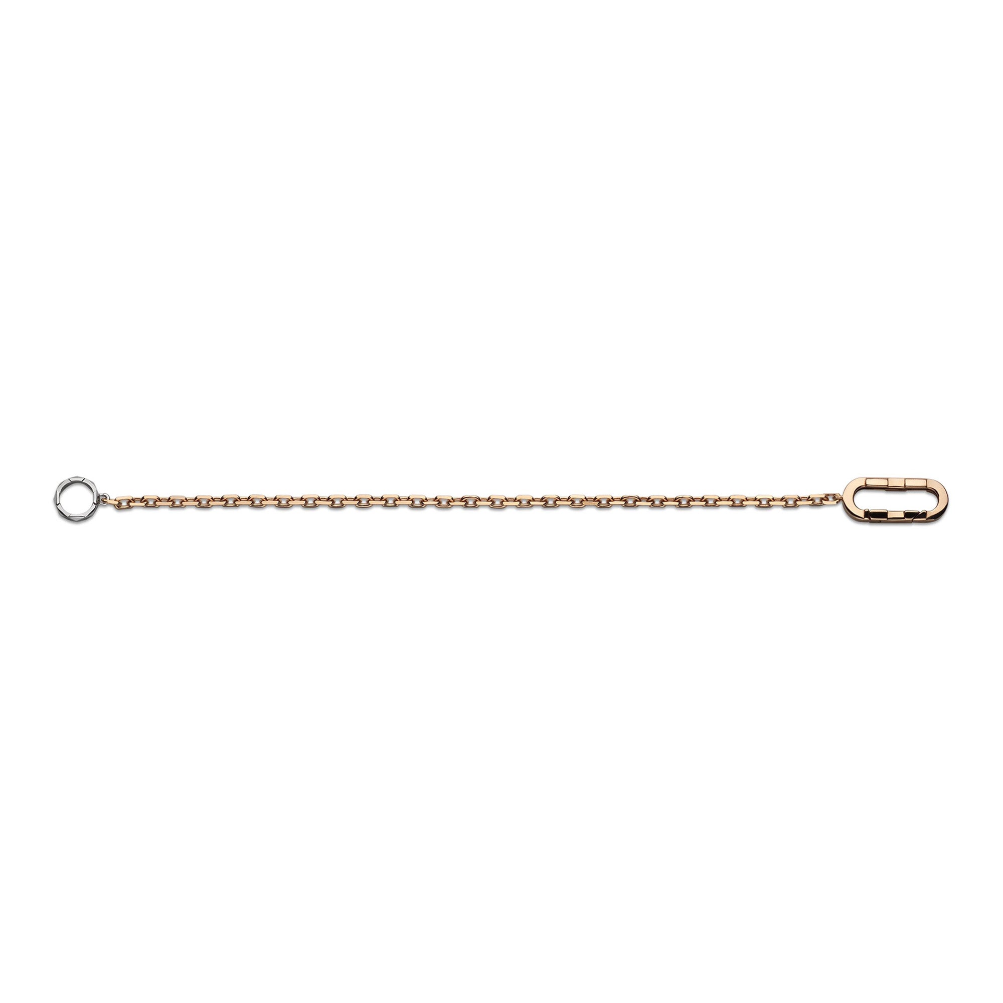 Gucci Link to Love 18ct Rose And White Gold Chain Bracelet