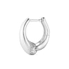 Georg Jensen Reflect Silver Single Small Earhoop - Berry's Jewellers