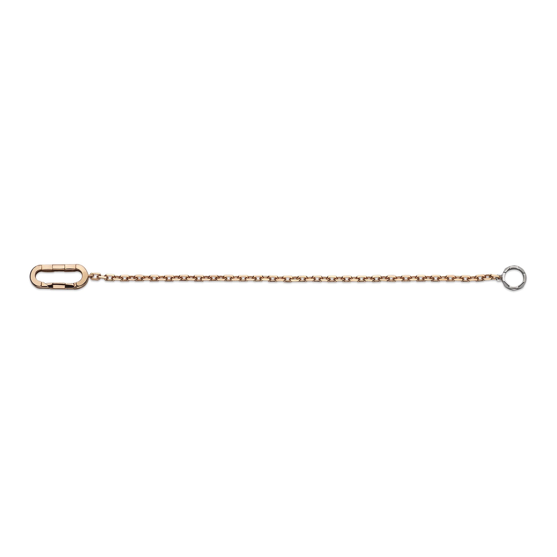 Gucci Link to Love 18ct Rose And White Gold Chain Bracelet