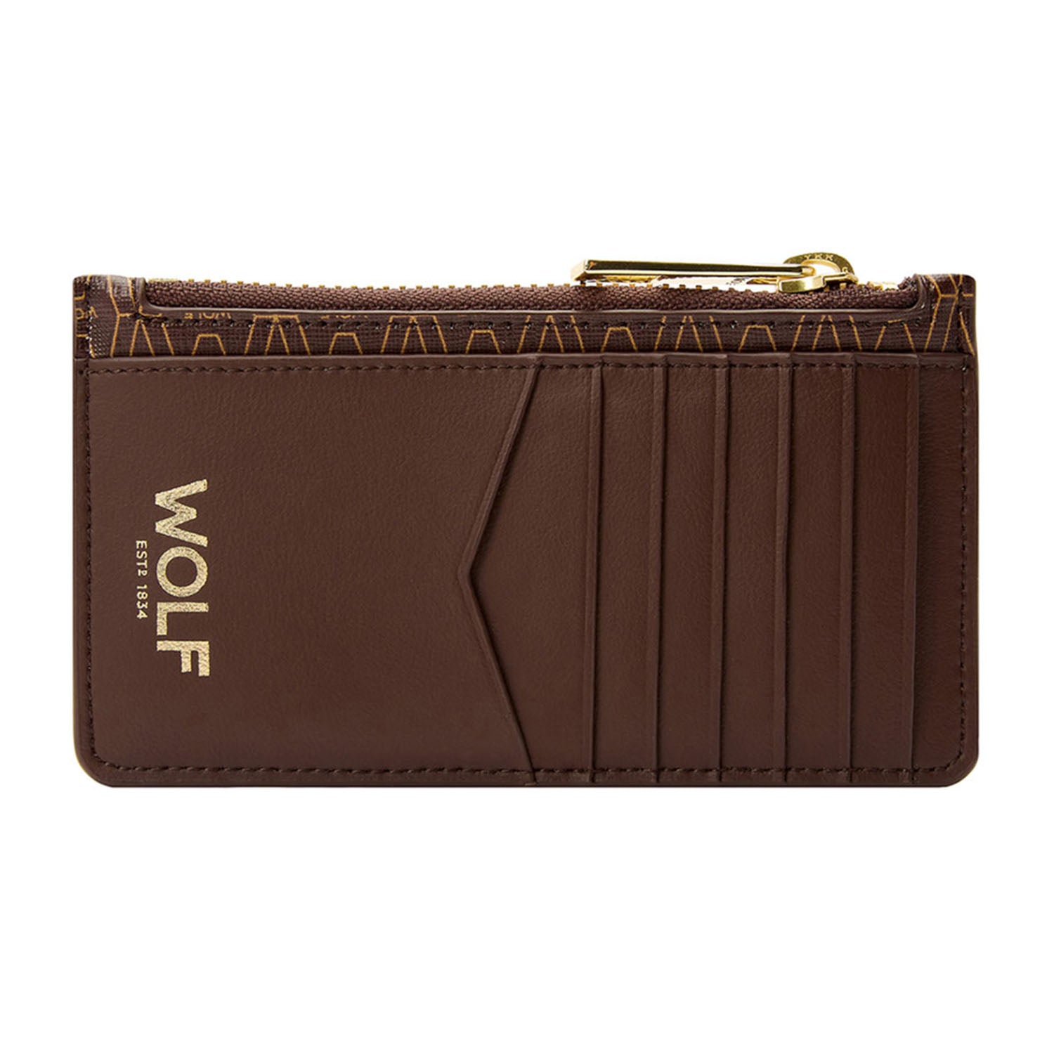 Signature Brown Zip Case