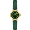 Tissot Lovely 19.50mm Green Dial Quartz Yellow Gold PVD Strap Watch - Berry's Jewellers