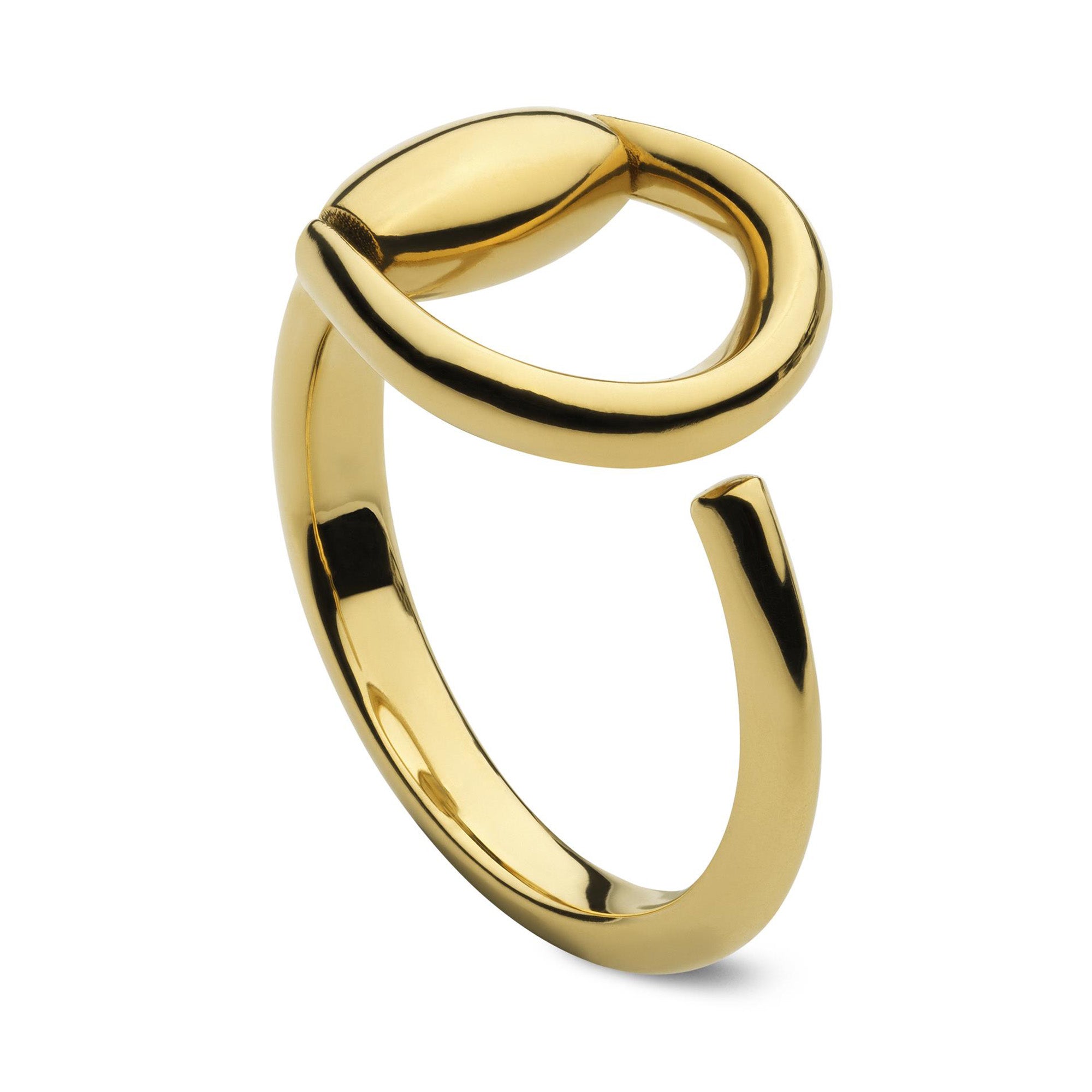 Gucci Horsebit 18ct Yellow Gold Dress Ring