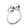 Moonlight Grapes Silver Small Ring