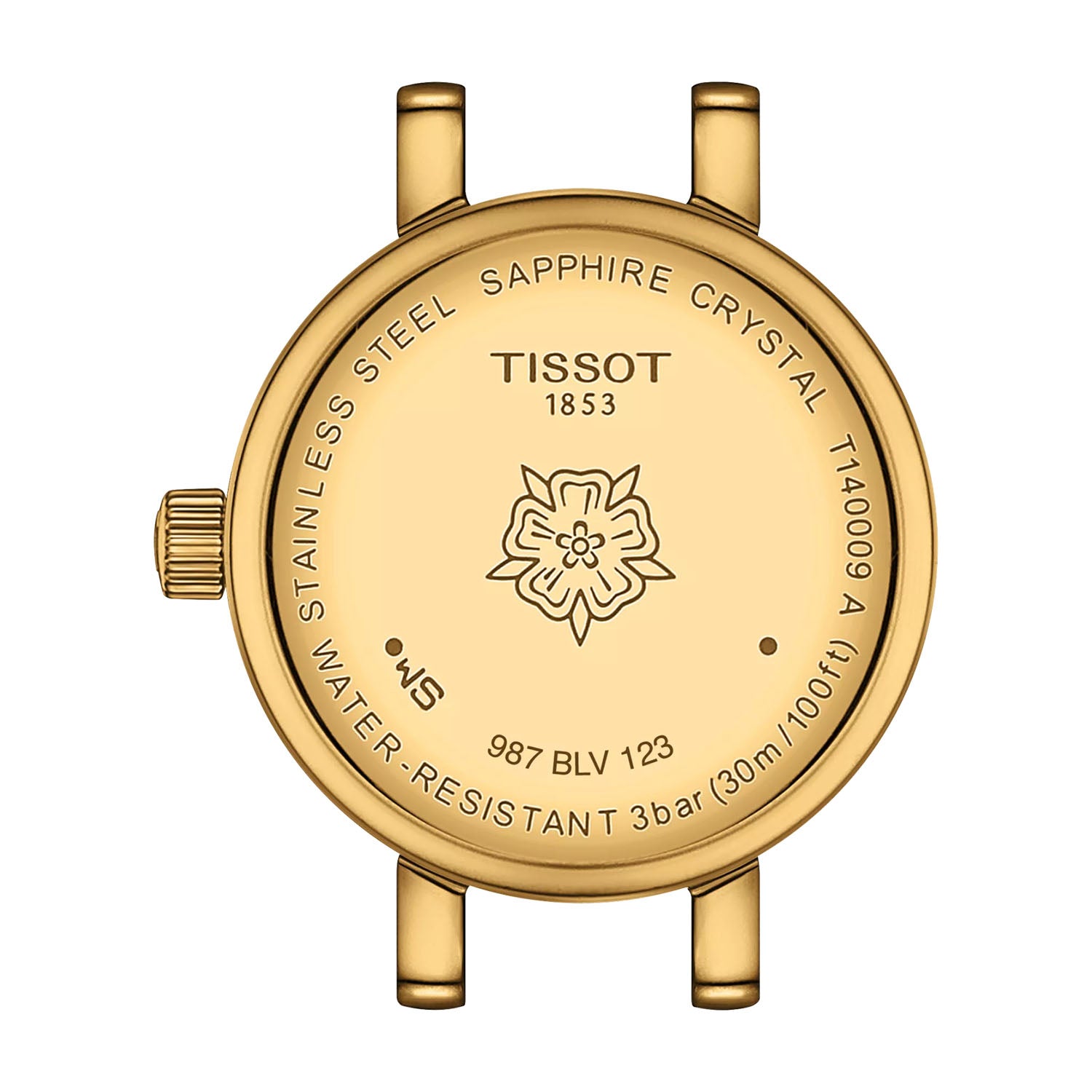 Tissot Lovely 19.50mm Green Dial Quartz Yellow Gold PVD Strap Watch - Berry's Jewellers