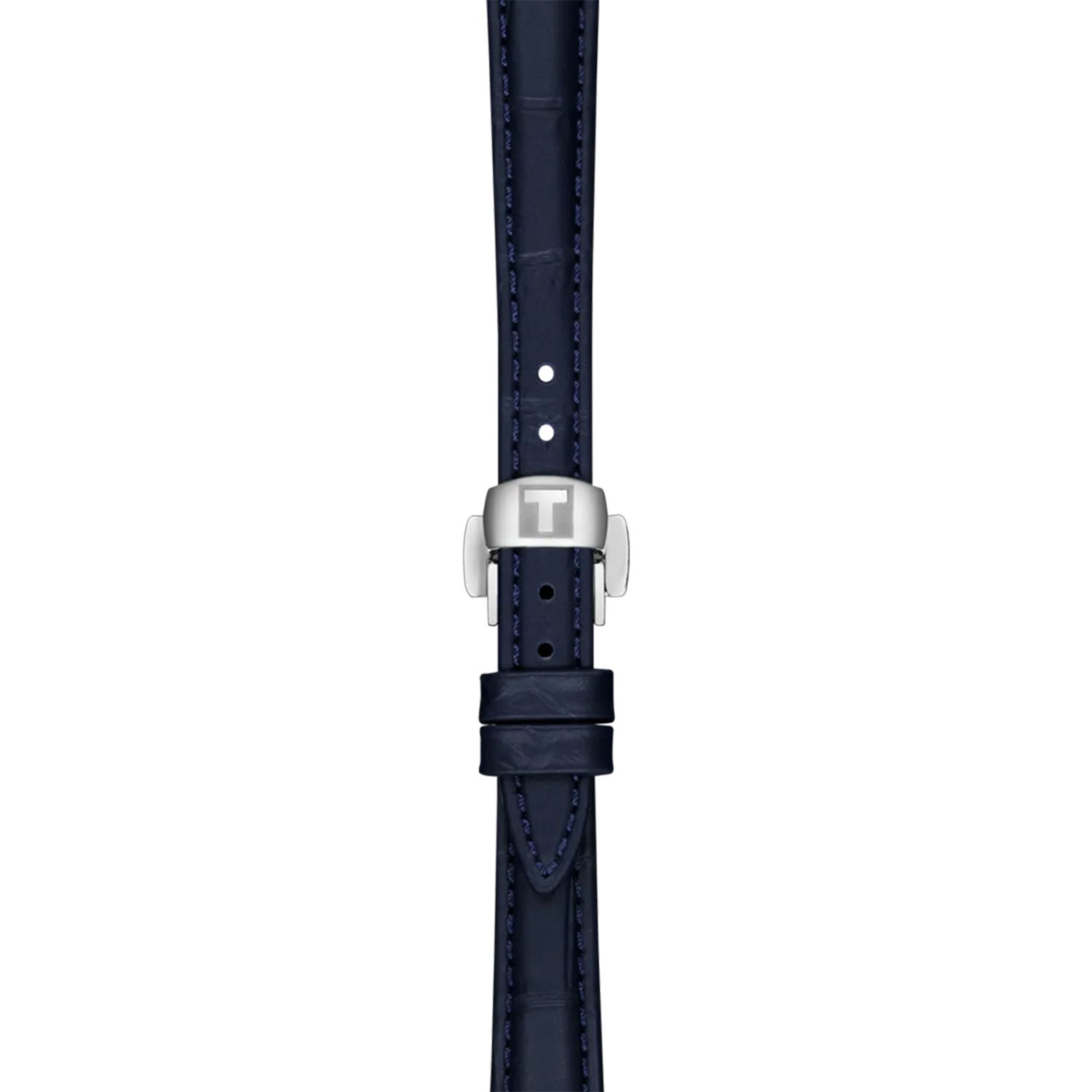 Desire Small Ladies 28mm Steel Silver/Blue Dial Strap Watch