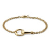 Gucci Horsebit 18ct Yellow Gold Chain Bracelet