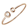 Chopard Happy Diamonds Icons 18ct Rose Gold Bangle - Berry's Jewellers