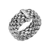 Flex'it Essentials 18ct White Gold Wide Ring