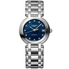 PrimaLuna Steel Ladies Blue Mother of Pearl Dial Quartz Watch