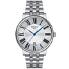 Carson Premium 40mm Silver Dial Bracelet Watch