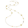 Armillas Glow 18ct Yellow Gold Flat Circle 90cm Necklace