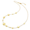 Armillas Glow 18ct Yellow Gold Flat Multi Circle  Necklace